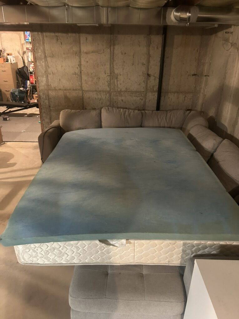 Mattress, Mattress Pad & Bedframe