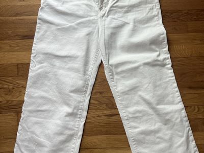 J Crew Summer Perfect White Jeans
