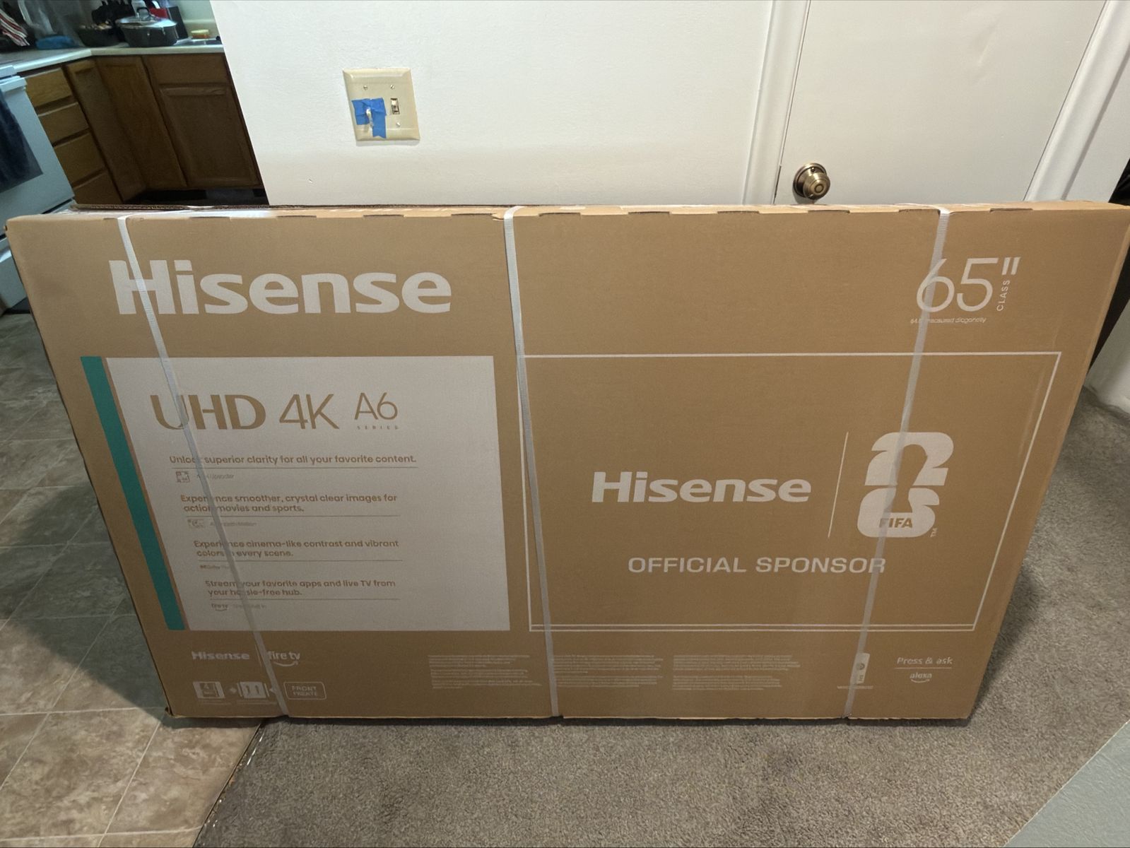 HISENSE TV UHD 4K A6 series 65”