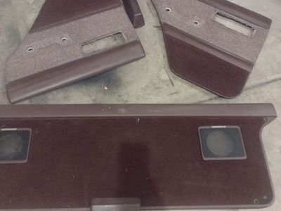Jeep Cherokee Red Interior Parts
