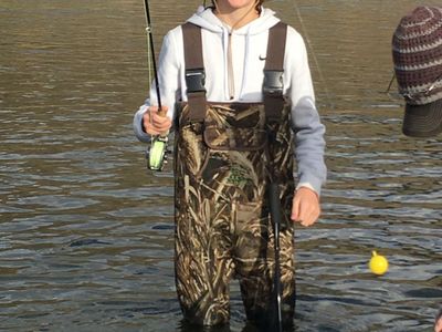 DUCKS UNLIMITED “BUFFLEHEAD” INSULATED WADERS - 6300125 - Youth Size 6 Boot