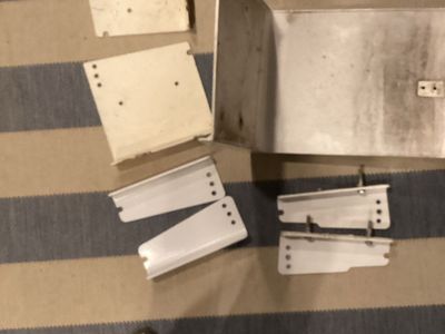 Remote Troll Transom And Deck Mount Plates