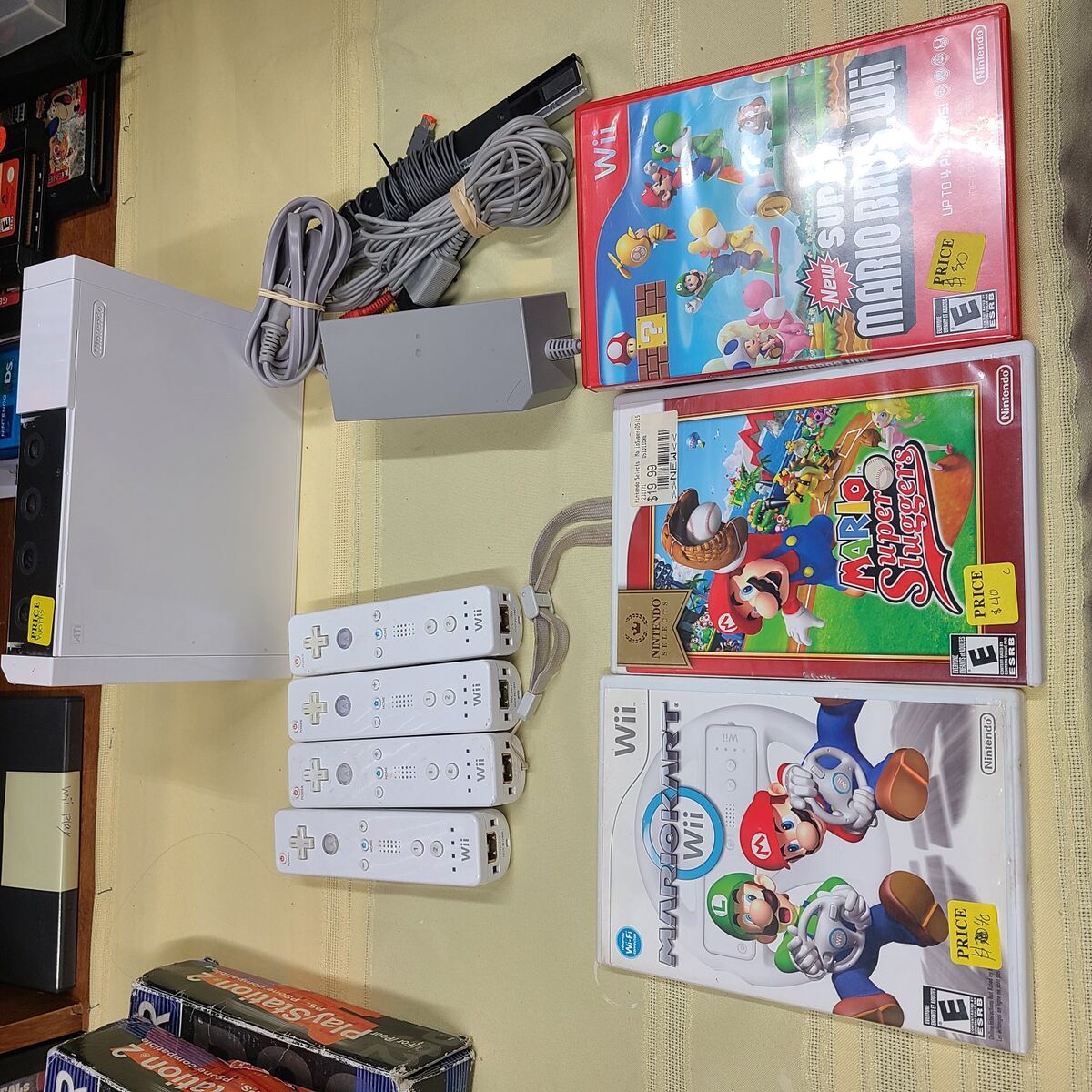 Wii games and consoles all sold separately