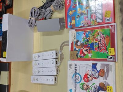 Wii games and consoles all sold separately