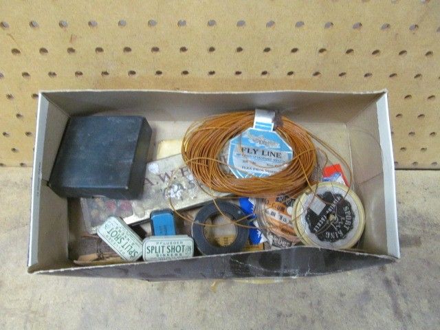 Antique fishing / fly fishing items