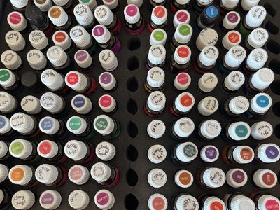 Used And New Young Living Oils And Case