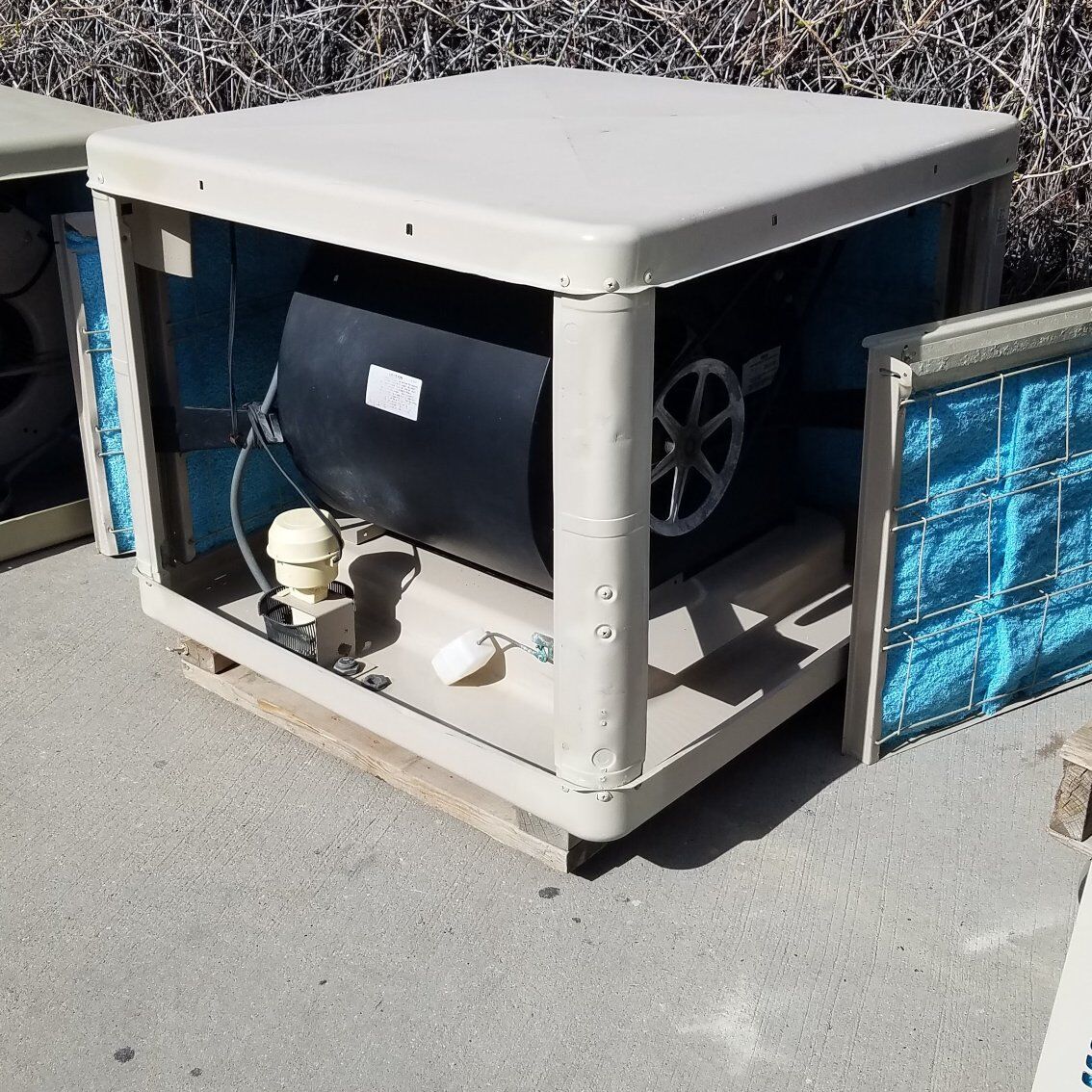 Fall shutdown on Evaporative Swamp Cooler