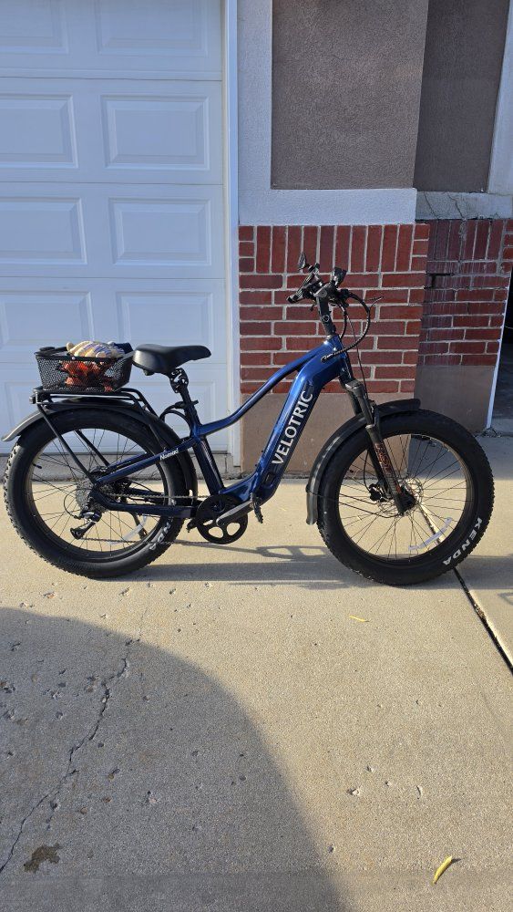 Velotric Nomad Fat Tire Electric Bike - Blue
