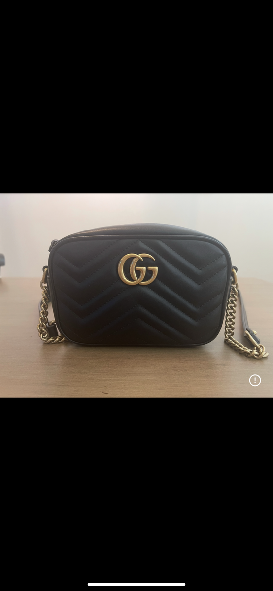 Authentic Gucci Marmont mini camera bag