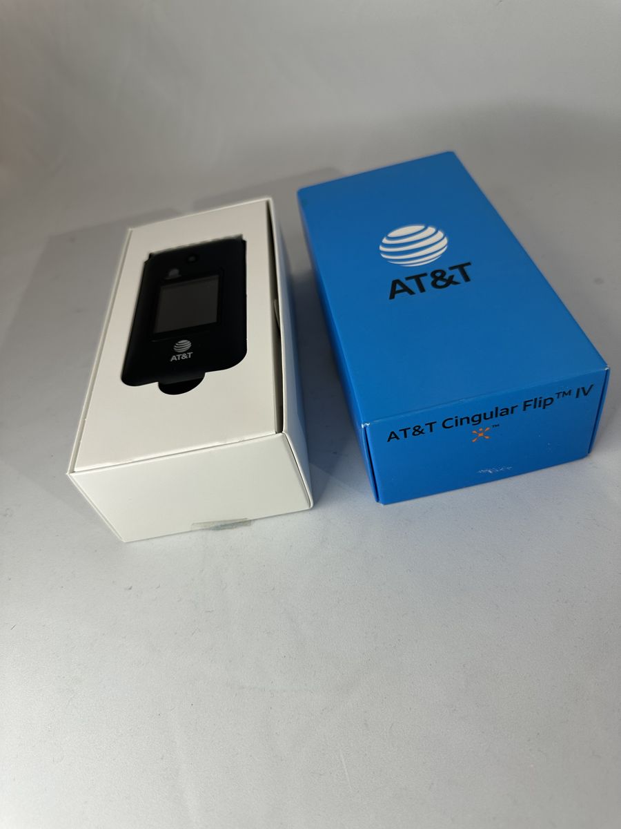 AT&T Cingular flip phone - new in box but was purchased 3-4 yrs ago