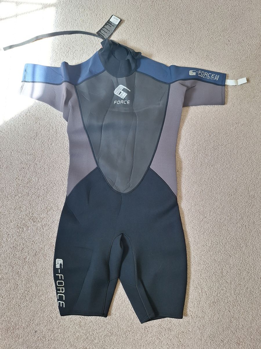 Men’s Short Sleeve Short Leg Surfing, kayaking paddle boarding, size M/L