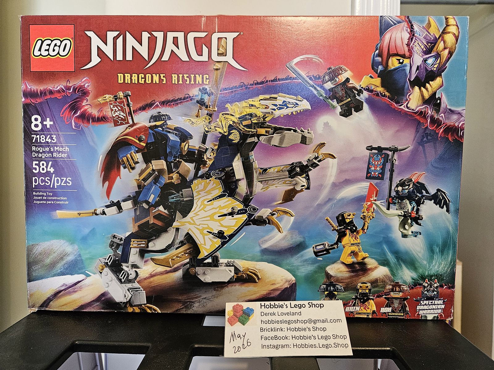 Lego Ninjago: Rogue's Mech Dragon Rider (71843)