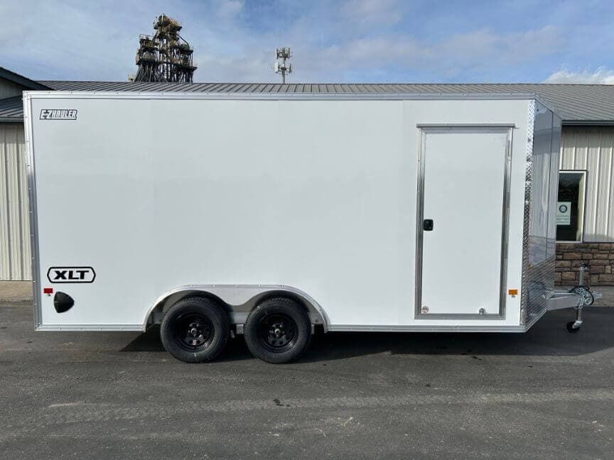 2026 E-Z Hauler XLT 8.5x16 Enclosed Car Hauler 7K Aluminum 7' Tall