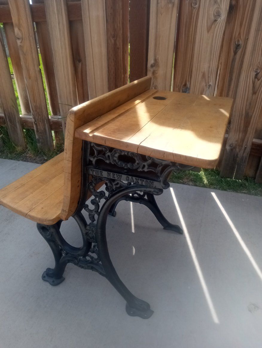 Antique Student Desk