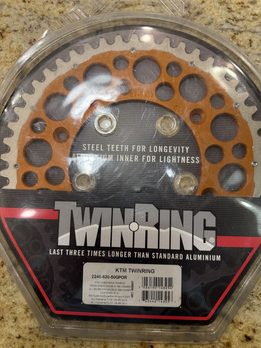 Renthal Twin Ring 50 tooth rear sprocket KTM