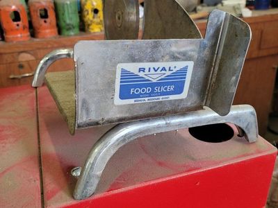 vintage rival food slicer
