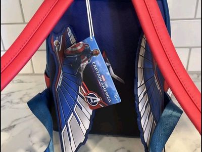 Marvel Captain America Brave New World Cosplay Mini Backpack