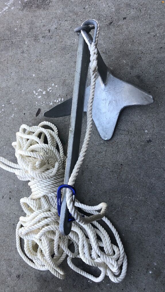 Lemar 11lb Galvanized Claw Anchor