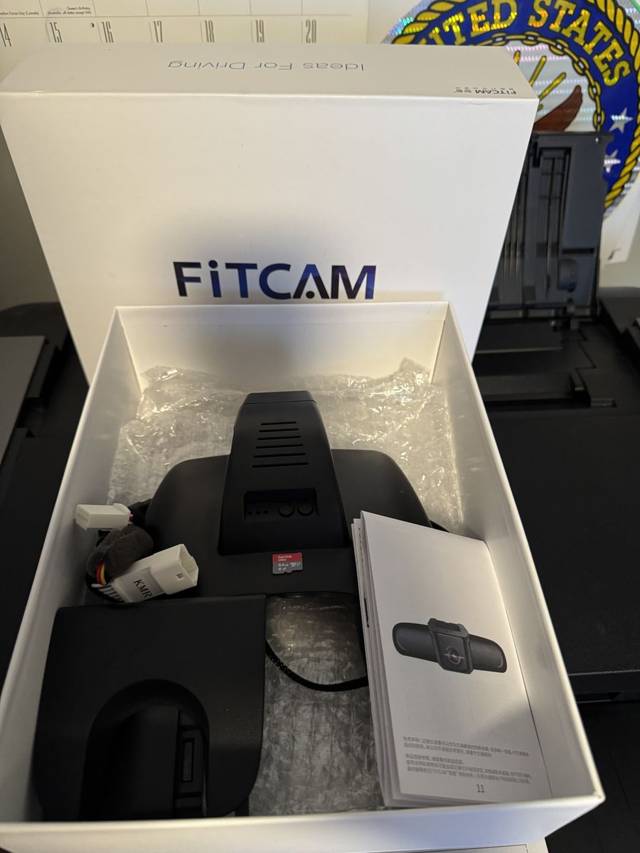 FitCamX Dash Cam for Toyota Highlander 2020 - 2026.