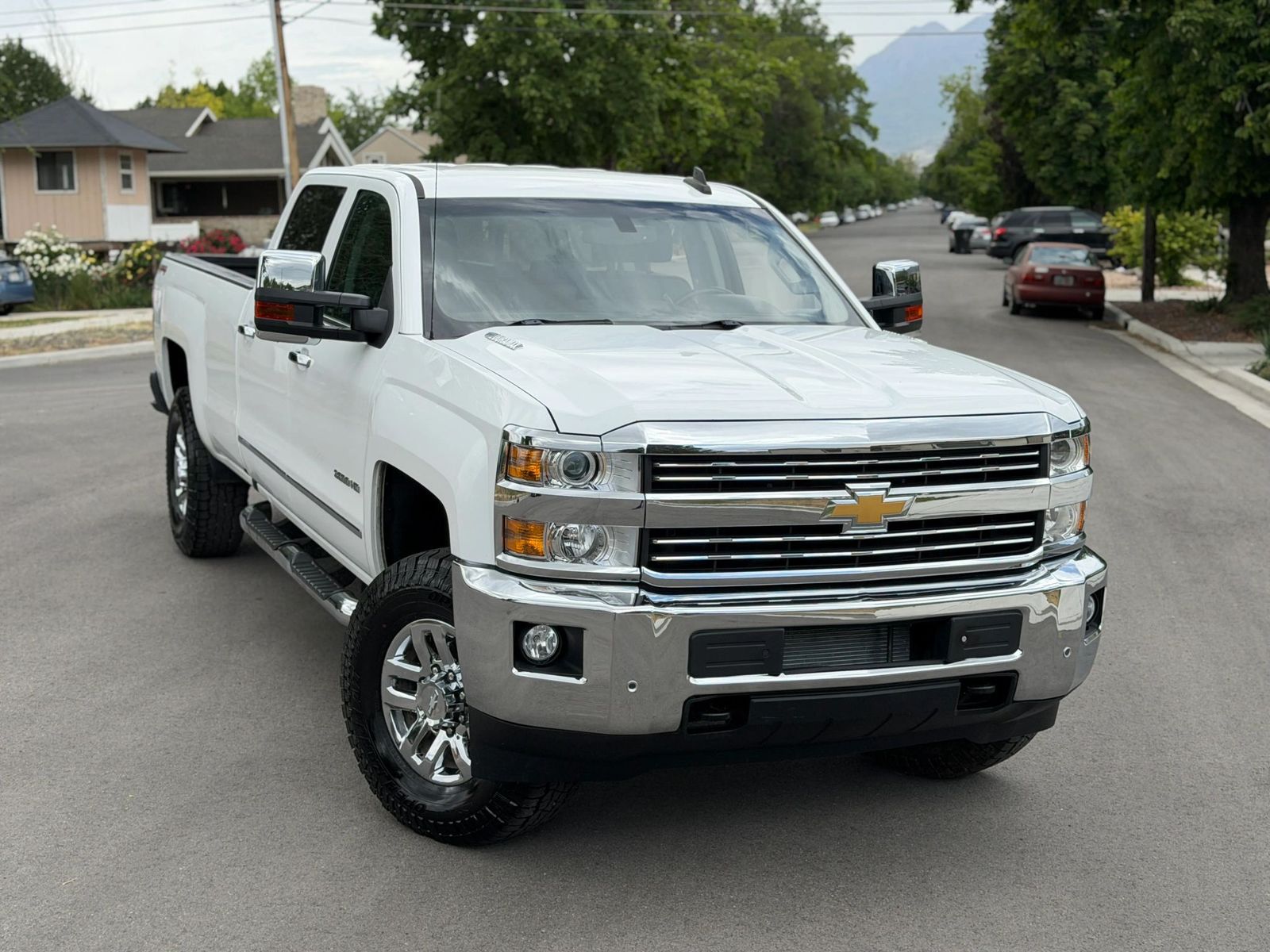 2016 Chevrolet Silverado 3500 LTZ — rebuilt & branded title