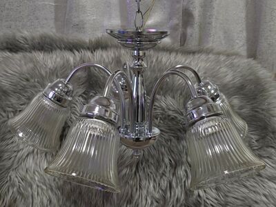 Vintange Underwriters Vintange 5 Arm Hanging Ligth