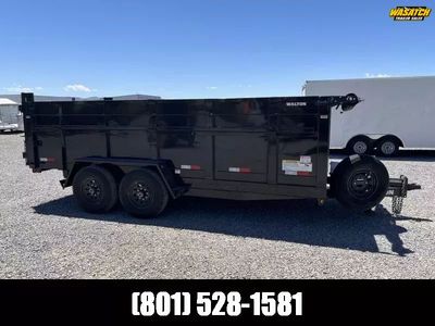 2025 Walton Trailers 7x14 Fold Down Side Scissor L