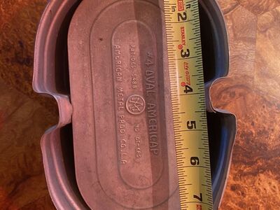 FREEEEE 4" oval vent cap