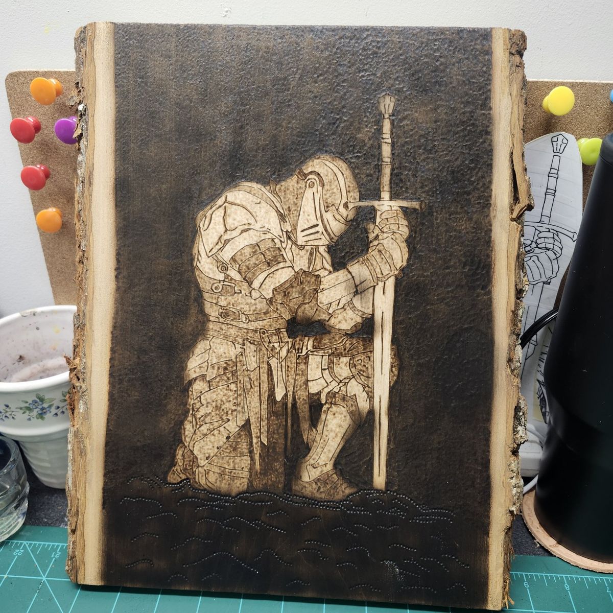pyrography art