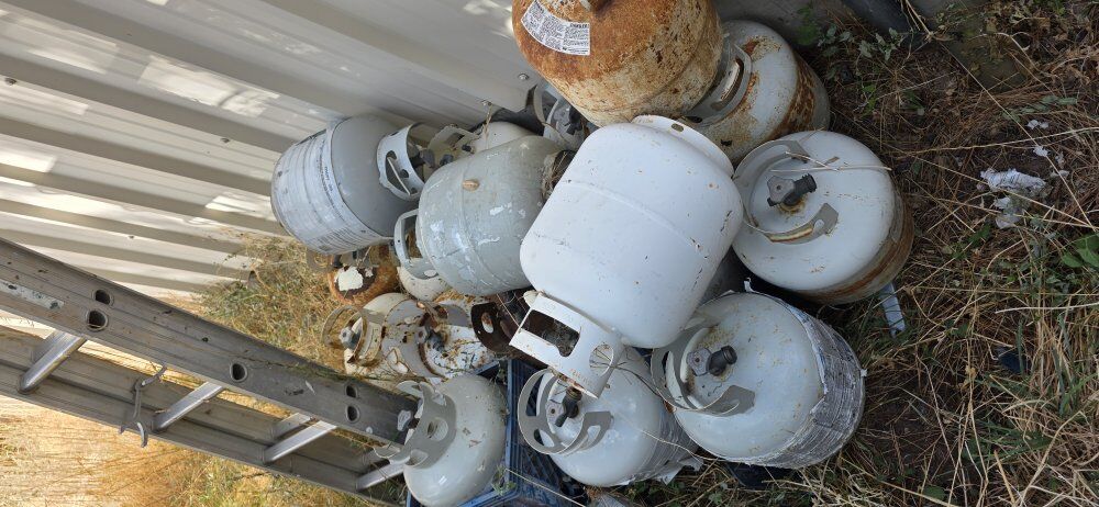 propane tanks expired and empty