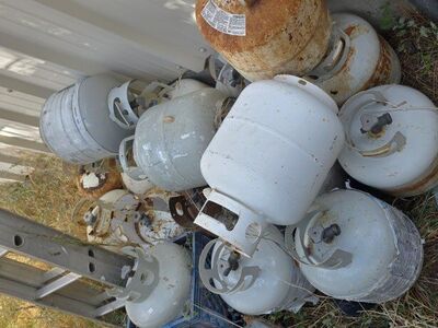 propane tanks expired and empty