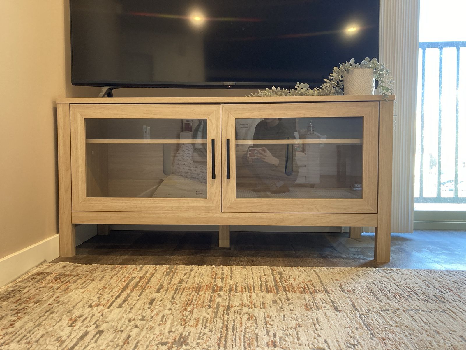 TV Stand for 55” TV – Modern Wood
