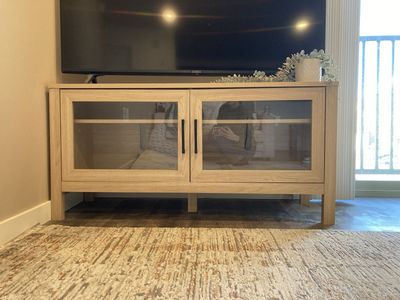 TV Stand for 55” TV – Modern Wood