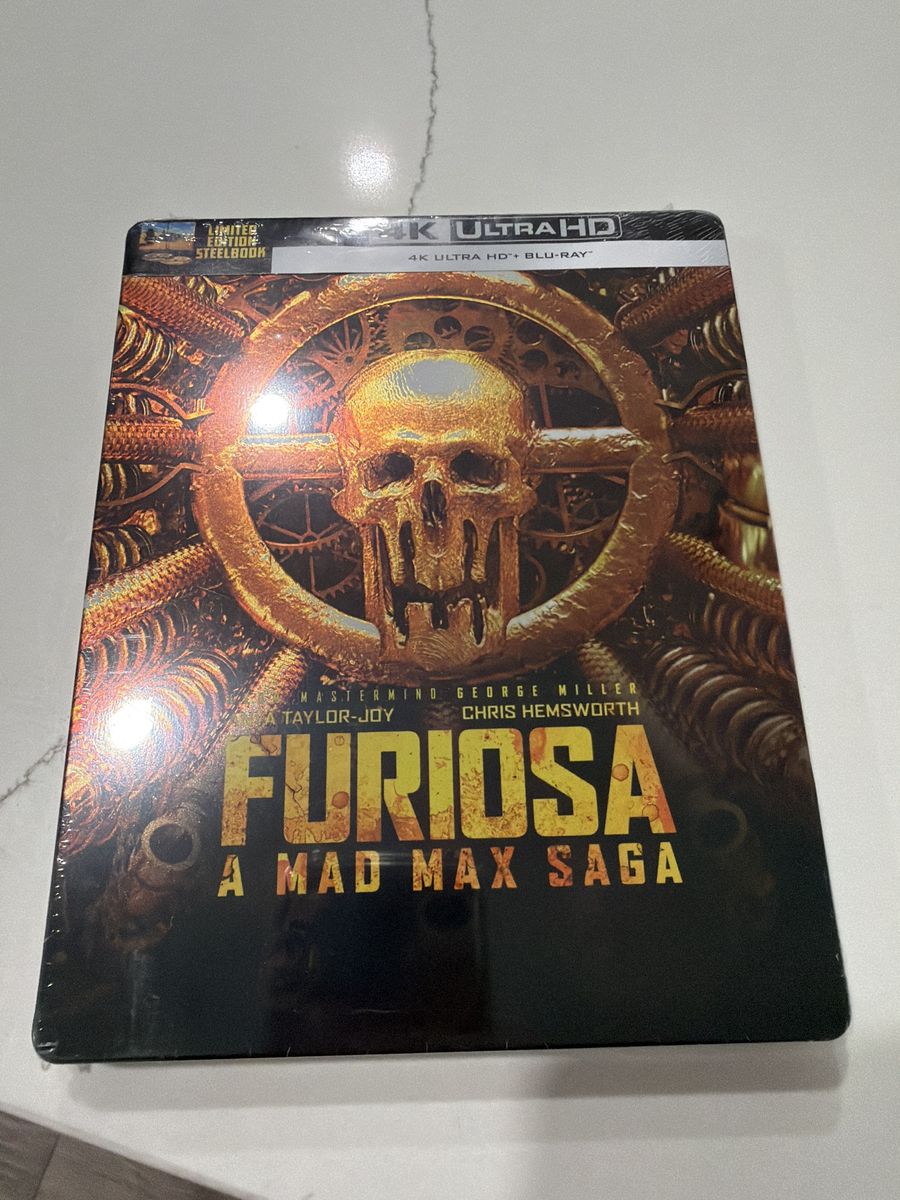 Furiosa: A Mad Max Saga - 4K Ultra HD Steelbook