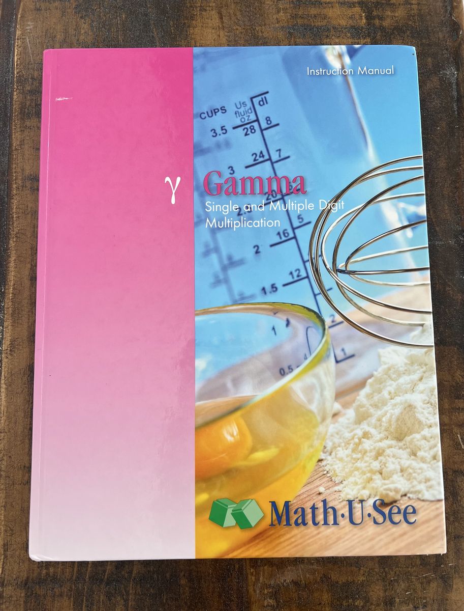 Homeschool Math-U-See Gamma -- Instruction Manual & DVD