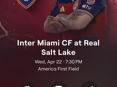 RSL vs Miami with parking