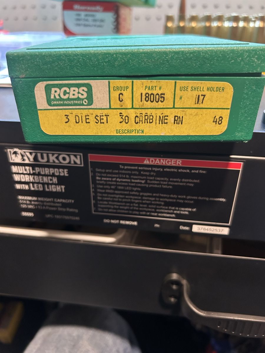RCBS 18005 3-Die Set for .30 Carbine