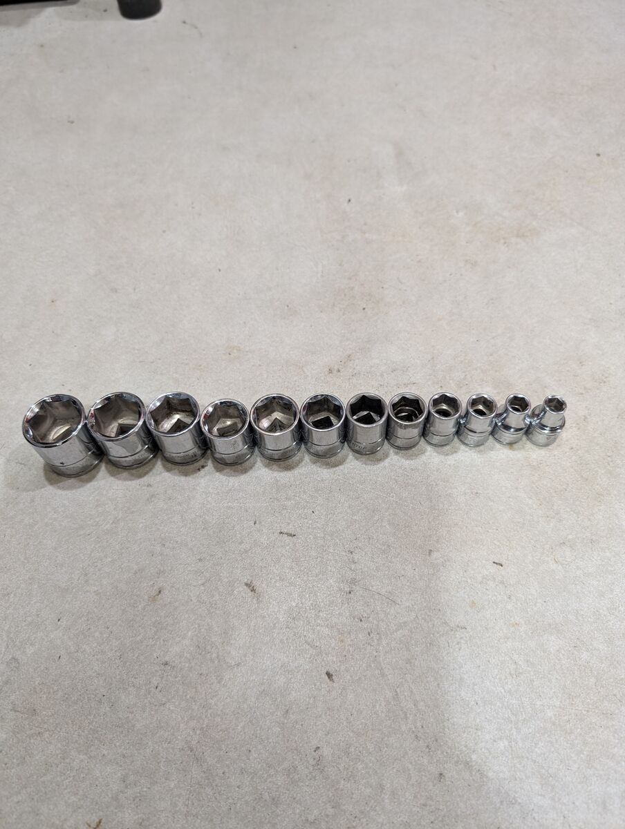 Benchtop S.A.E. Socket Set