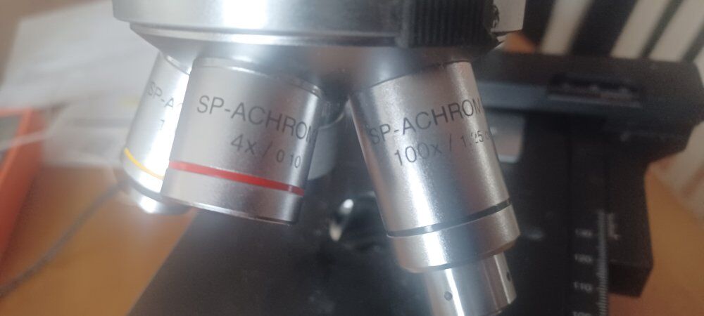 Seiler Microlux II with darkfield Microscope Cam