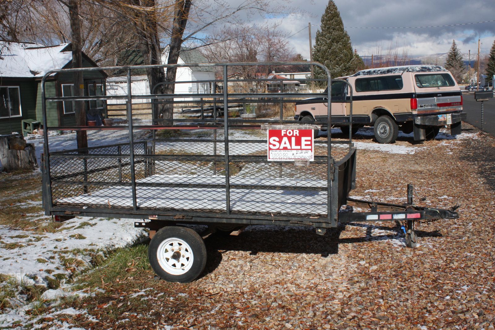 trailer utility 4X4 or Snowmobile