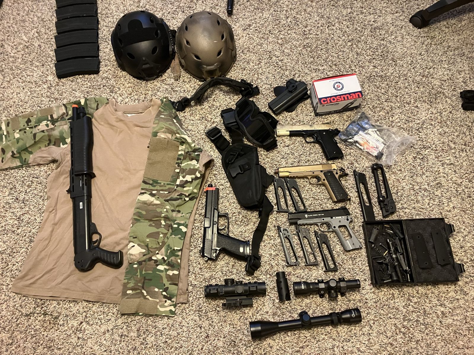 Airsoft collection