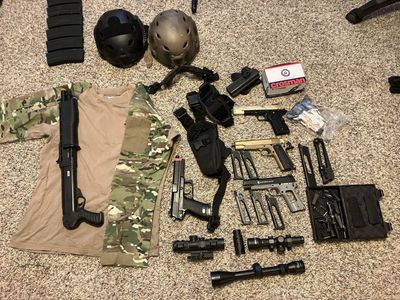 Airsoft collection