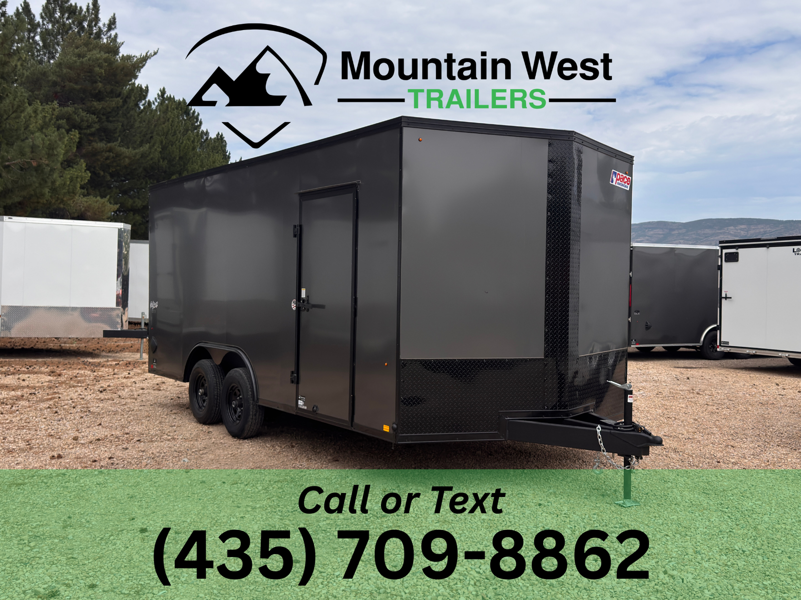 2026 Pace American OUTBACK DLX 8.5X18-10K Enclosed Cargo Trailer