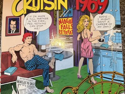 Cruisin' 1969 Vinyl LP Record - A History of Rock 'N' Roll Radio