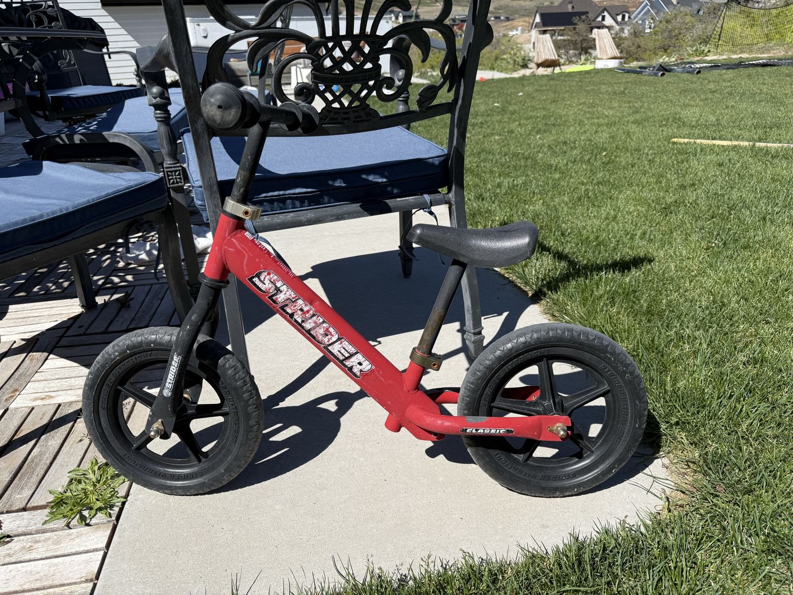 Red Strider Bike