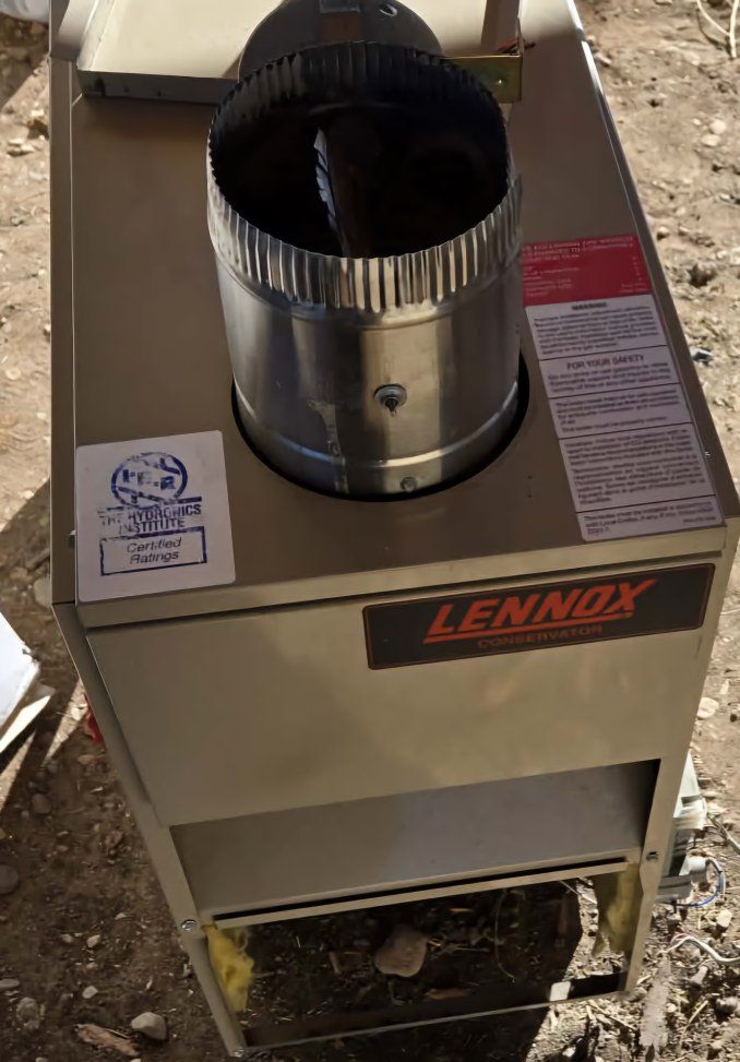 lennox used broiler but still great condition.