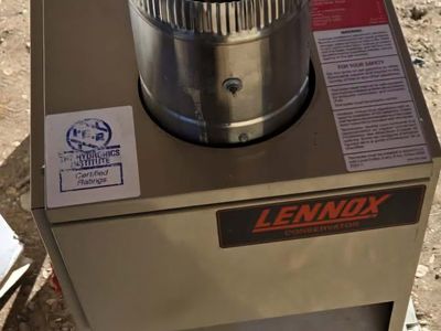 lennox used broiler but still great condition.