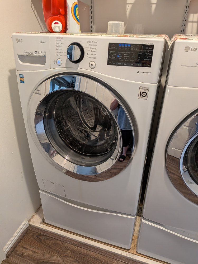 LG washer and dryer