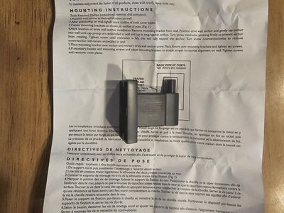 Restoration Hardware Modern Robe Hook - Oil-Rubbed Bronze