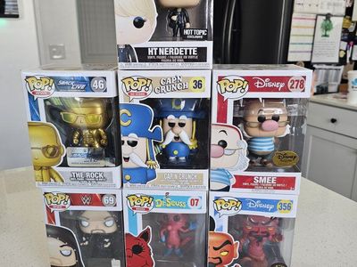 Assorted Funko pops