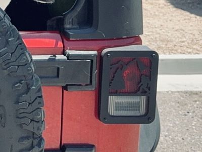 Bigfoot/Saaquatch Jeep Wrangler Taillight Covers